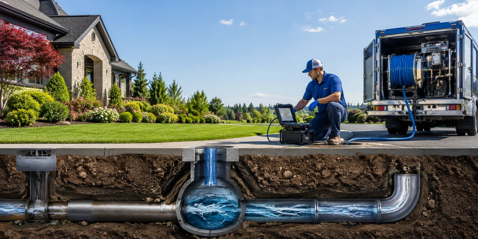 Drainage restoration information for Lake Bluff, IL